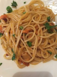 Spaghetti ai ricci di mare