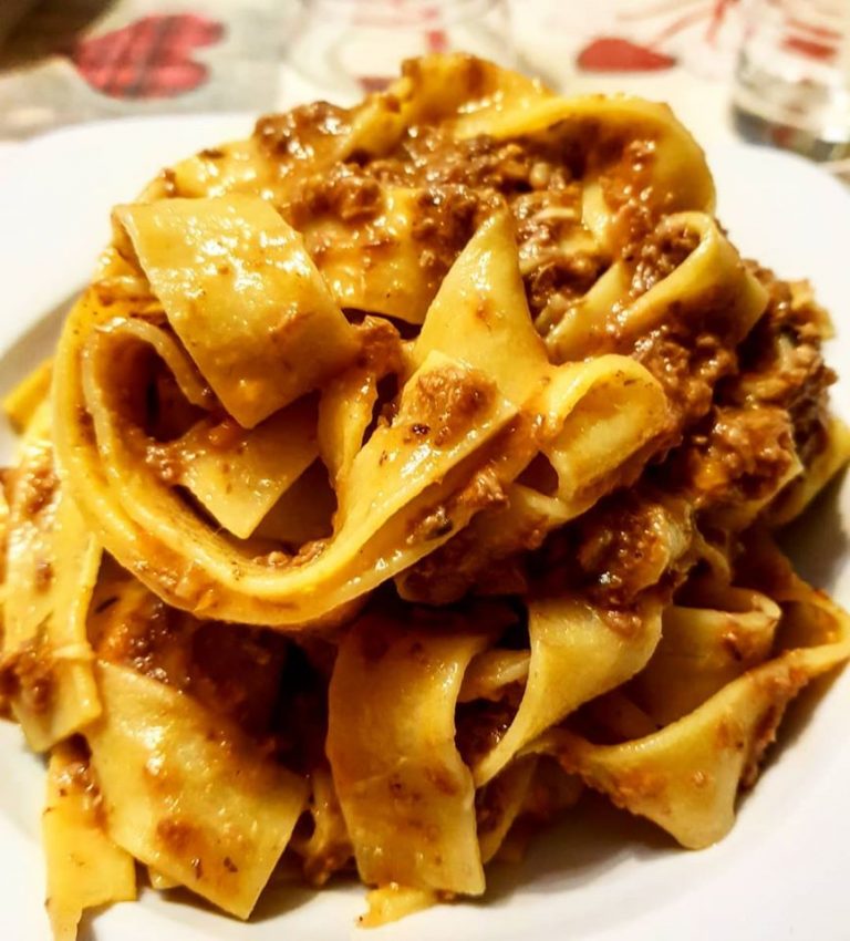 Pappardelle al ragù di cinghiale - Fulvio e le sue Ricette