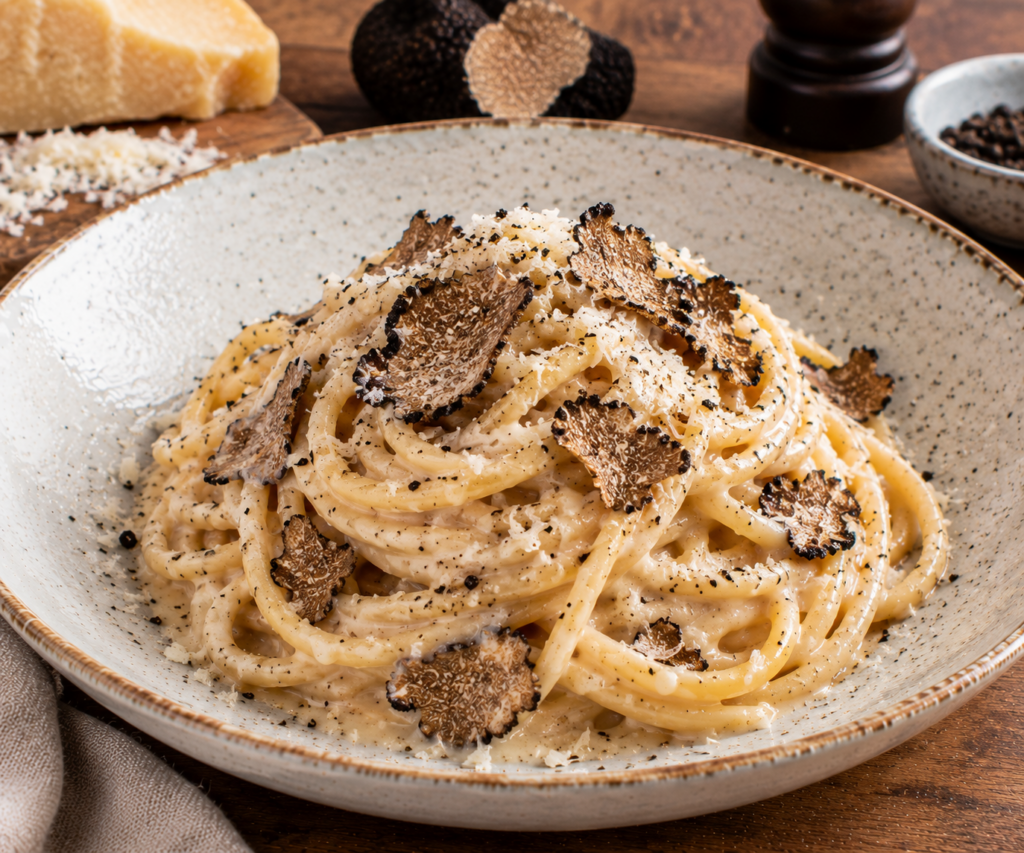 tonnarelli cacio e pepe